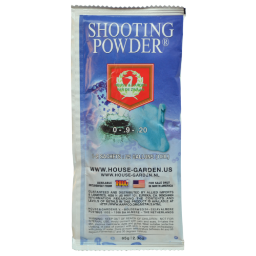 House and Garden Shooting Powder, virágzás serkentő
