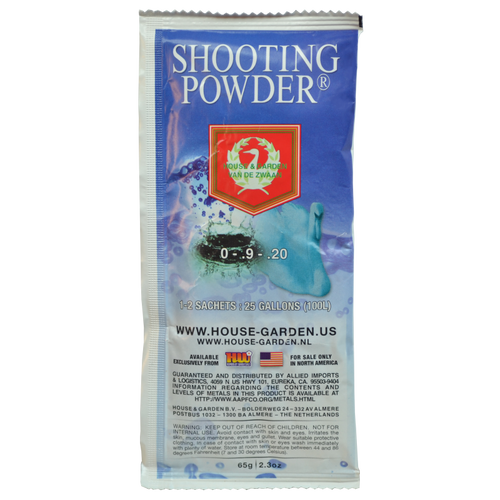 House and Garden Shooting Powder, virágzás serkentő